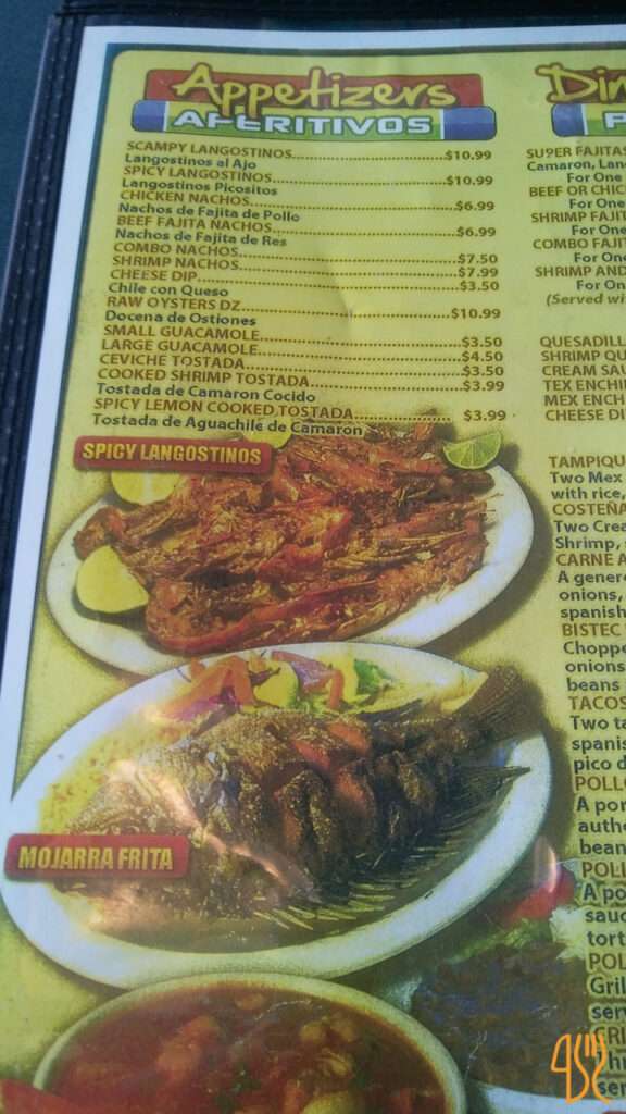 El Langostino Azul menu 5